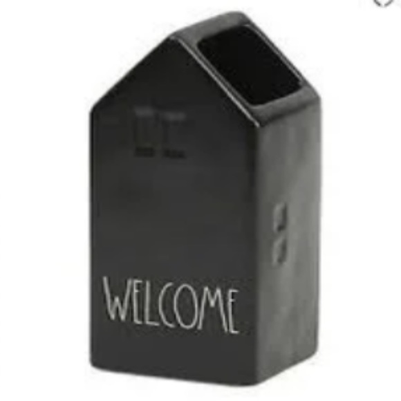 ✂️ Rae Dunn house shaped Welcome vase - Picture 4 of 5
